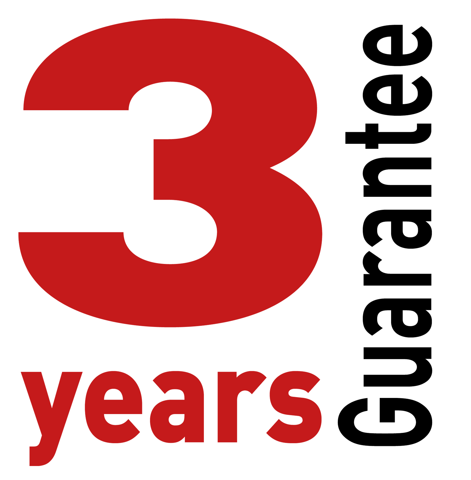 Guarantee 3 years