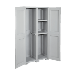 CEP Armoire haute 2 portes avec emplacement balai