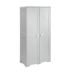 CEP Armoire haute 2 portes avec emplacement balai