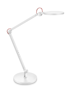 Lampe de bureau LED modèle CLED-0350 Giant en coloris blanc